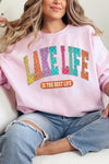 Explore More Collection - Lake Life Graphic Fleece Sweatshirts