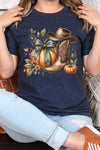 Explore More Collection - Howdy Pumpkin Western Fall Graphic Tee