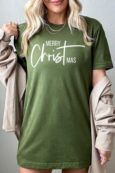 Explore More Collection - Merry Christmas Graphic Tee