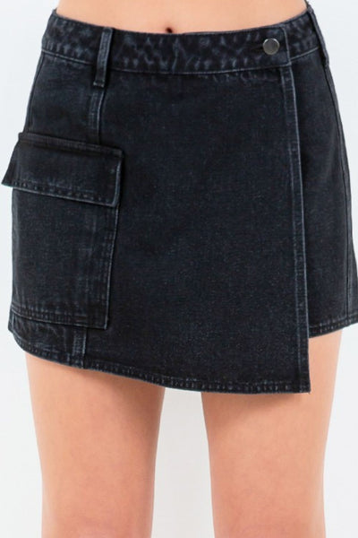 Explore More Collection - American Bazi Cargo Pocket Mini Skort