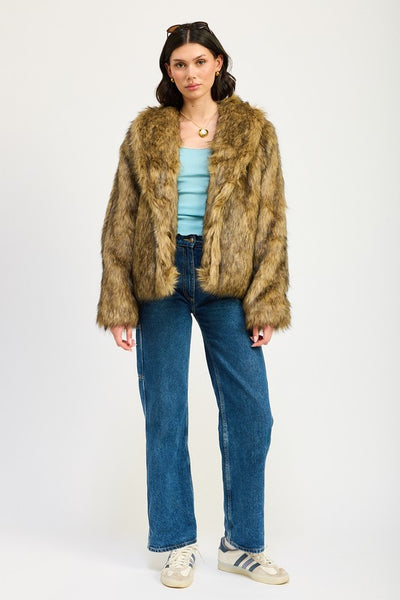 Explore More Collection - FURRY CARDIGAN