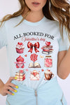 Explore More Collection - All Booked for Valentines Graphic Tee