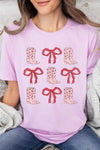 Explore More Collection - Croquette Cowgirl Valentine Graphic Tee