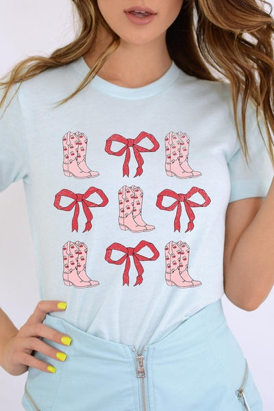 Explore More Collection - Croquette Cowgirl Valentine Graphic Tee