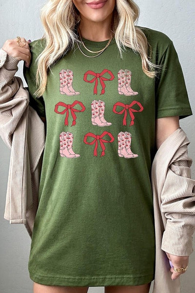 Explore More Collection - Croquette Cowgirl Valentine Graphic Tee