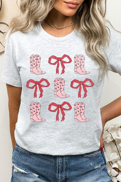 Explore More Collection - Croquette Cowgirl Valentine Graphic Tee