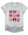 Explore More Collection - Valentine Dog Coquette Graphic Tee