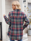 Explore More Collection - Plaid Button Up Long Sleeve Shirt