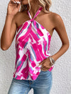 Explore More Collection - Printed Halter Neck Cami