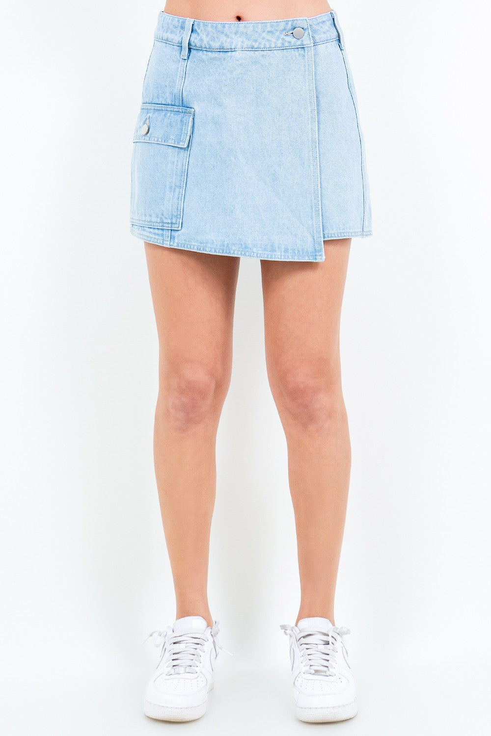 Explore More Collection - American Bazi Cargo Pocket Mini Skort