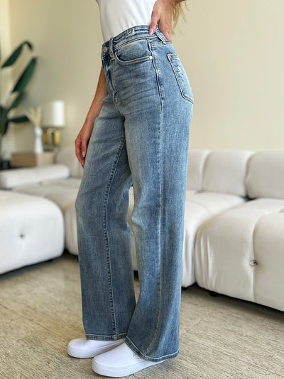 Explore More Collection - Judy Blue Full Size High Waist Straight Jeans