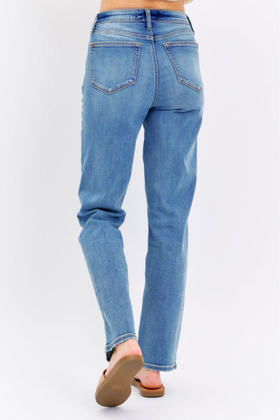 Explore More Collection - Judy Blue Full Size High Waist Straight Jeans