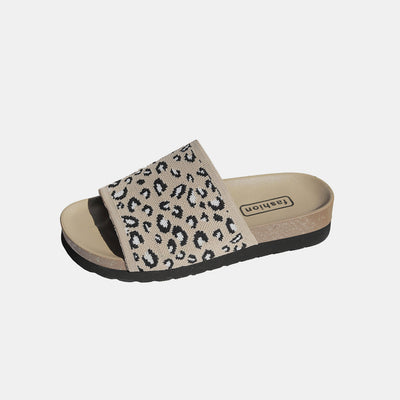 Explore More Collection - Leopard Open Toe Sandals