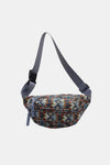 Explore More Collection - Adjustable Strap Canvas Sling Bag