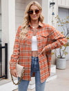 Explore More Collection - Plaid Button Up Long Sleeve Shirt