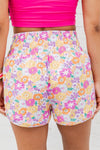 Explore More Collection - Printed High Waist Shorts