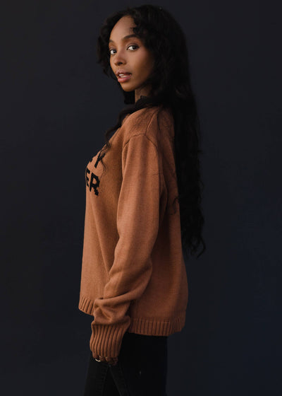 Trace - Brown Whiskey Weather Sweater