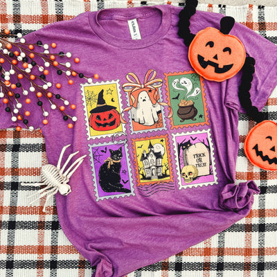 Explore More Collection - Halloween Stamps Soft Graphic Tee