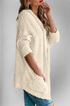 Explore More Collection - Double Take Pocketed Open Front Long Sleeve Cardigan