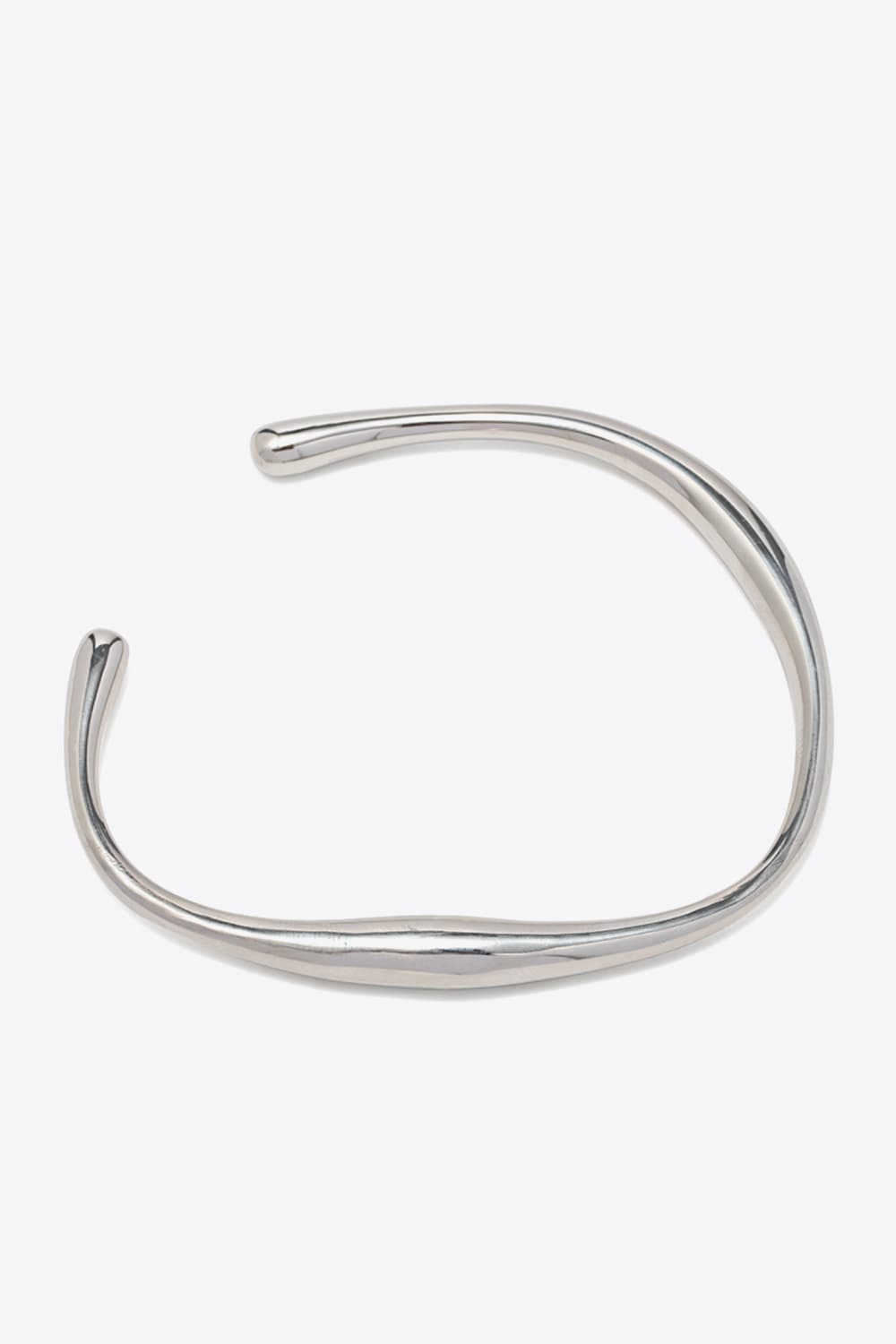 Explore More Collection - Stainless Steel Open Bracelet