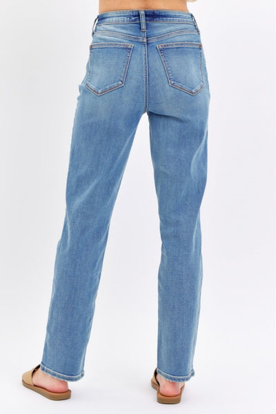 Explore More Collection - Judy Blue Full Size High Waist Straight Jeans