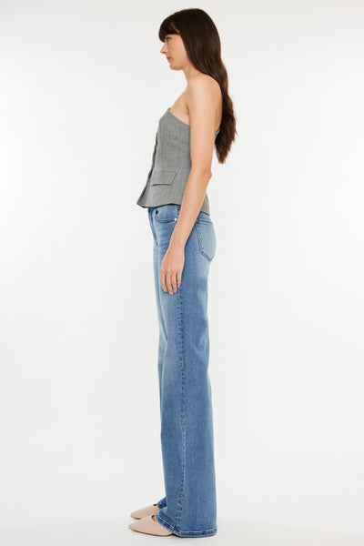 Explore More Collection - Kancan Ultra High Rise Cat's Whiskers Jeans