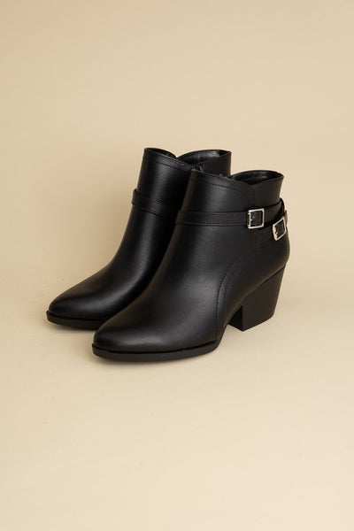 Explore More Collection - Nadine Ankle Buckle Boots