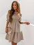 Explore More Collection - Full Size Ruffled Off-Shoulder Short Sleeve Dress