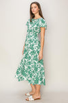 Explore More Collection - HYFVE Floral Cutout Midi Dress