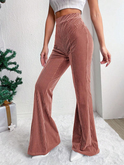 Explore More Collection - High Waist Flare Pants