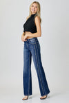 Explore More Collection - RISEN Mid Rise Straight Jeans