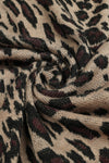 Explore More Collection - Leopard Open Front Poncho