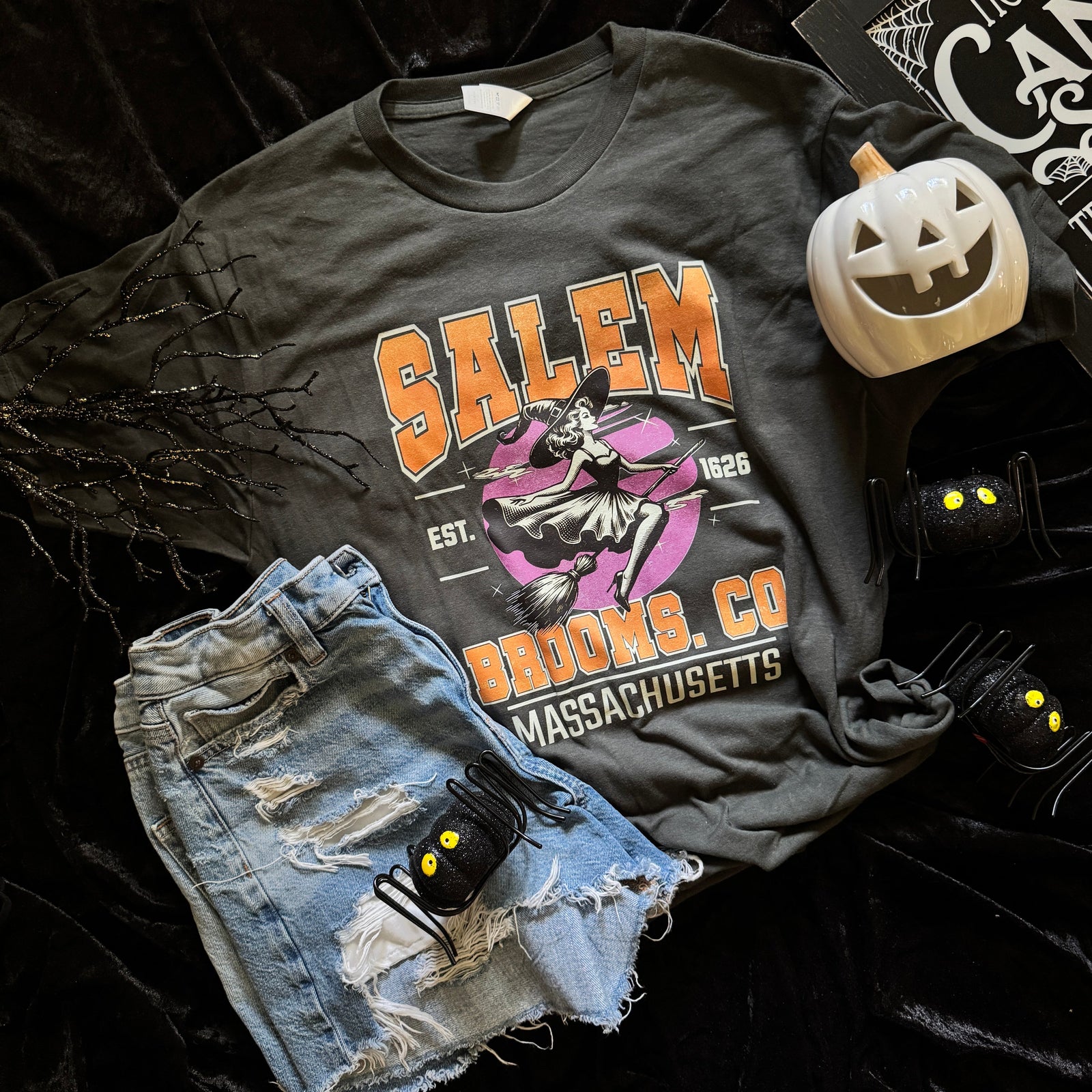 Explore More Collection - Salem Brooms Soft Graphic Tee