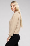 Explore More Collection - Easy-Wear Half-Zip Pullover