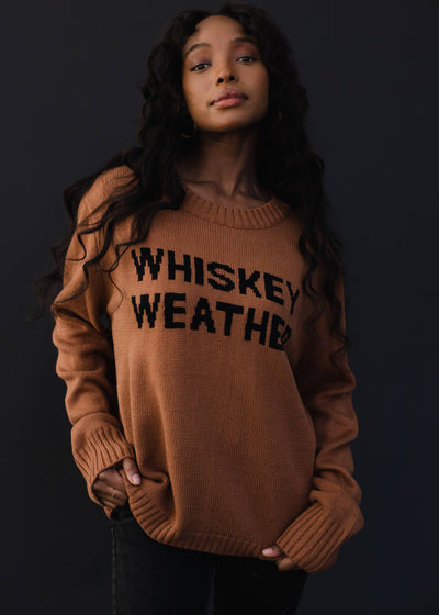 Trace - Brown Whiskey Weather Sweater