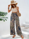 Explore More Collection - Printed Wide Leg Pants