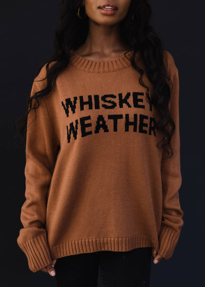 Trace - Brown Whiskey Weather Sweater