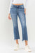 Explore More Collection - Lovervet Mid Rise Frayed Hem Jeans