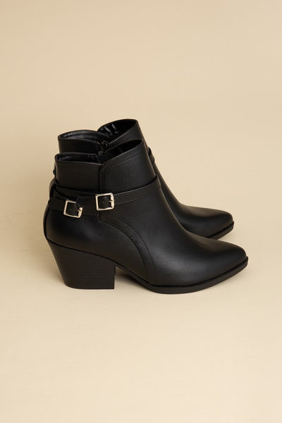 Explore More Collection - Nadine Ankle Buckle Boots