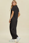 Explore More Collection - Double Take Full Size Collared Neck Short Sleeve Top and Pants Set