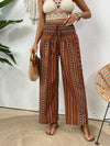 Explore More Collection - Printed Wide Leg Pants