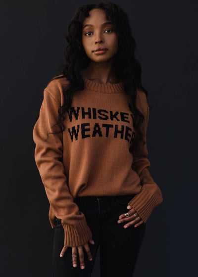 Trace - Brown Whiskey Weather Sweater