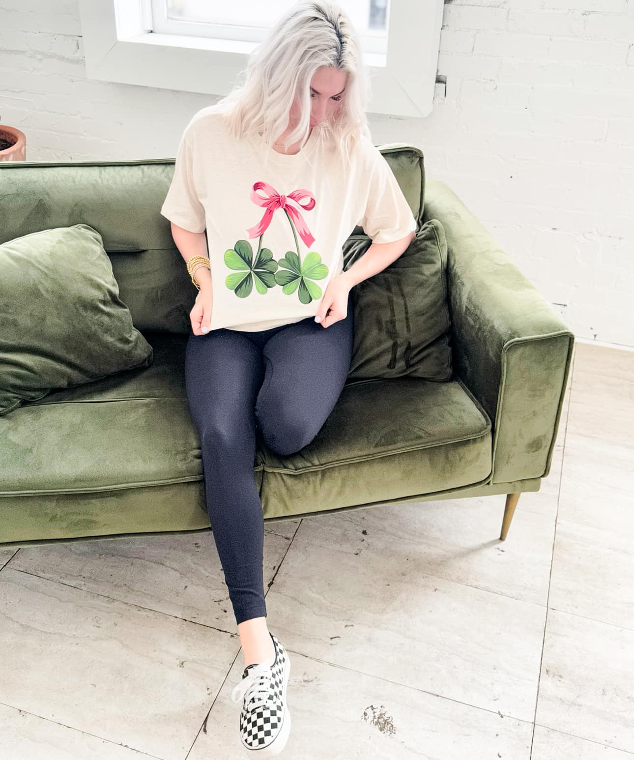 Explore More Collection - Cherry Clovers Graphic Tee