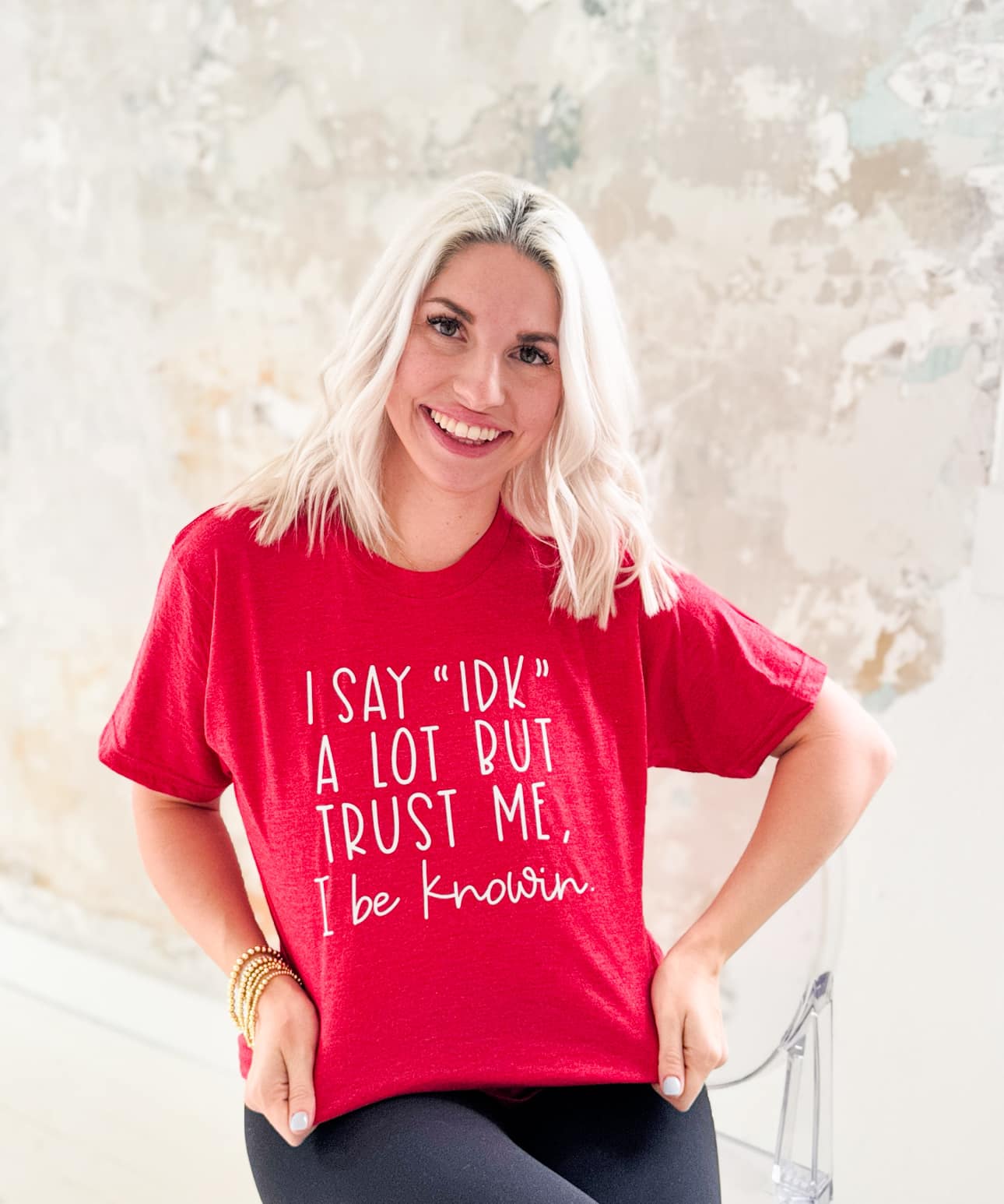 Explore More Collection - I Say IDK But I Be Knowin' Graphic Tee