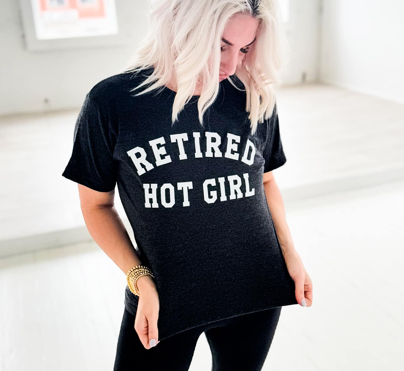 Explore More Collection - Retired Hot Girl Graphic Tee
