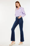 Explore More Collection - Kancan High Rise Double Waistband Flare Jeans