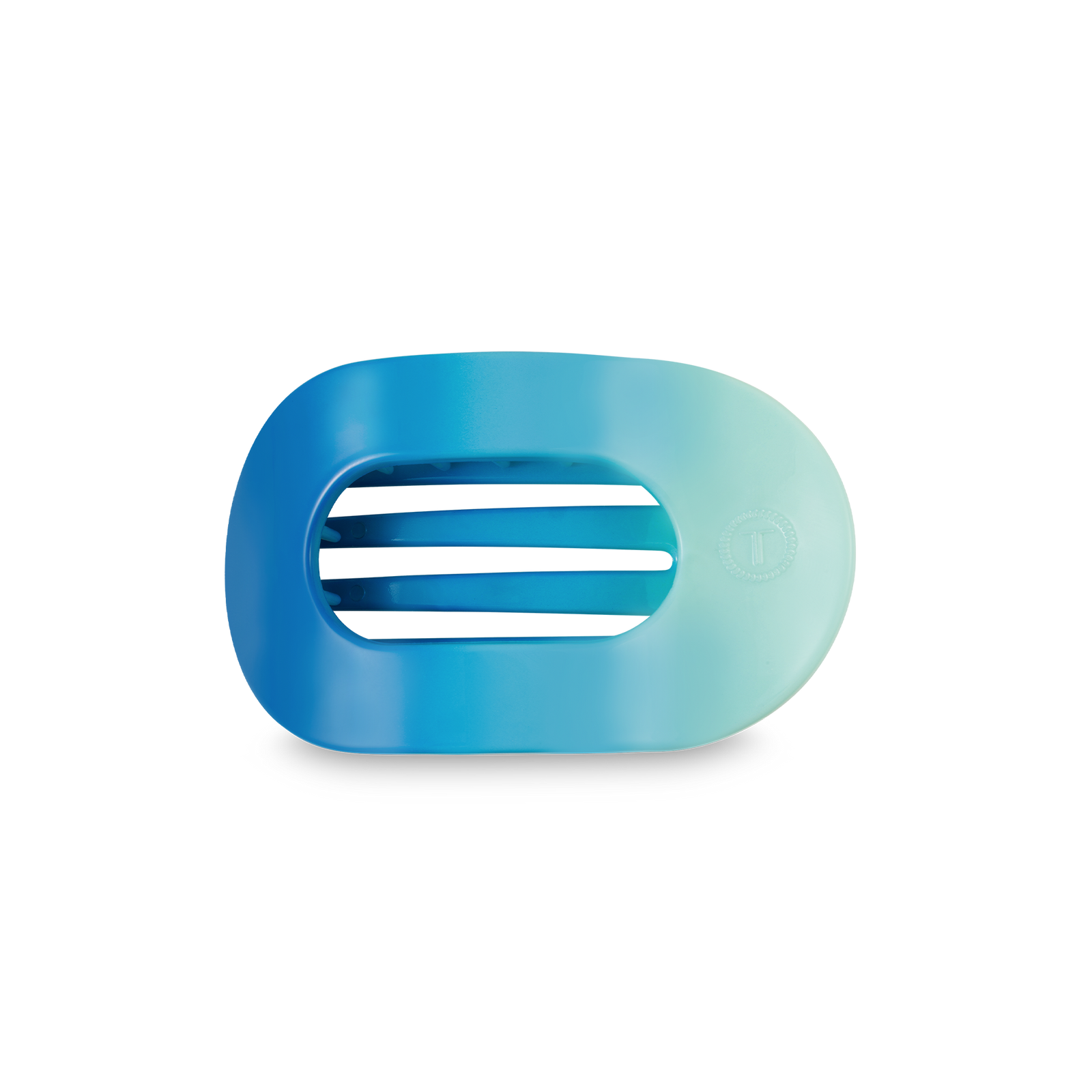 Poolside Small Flat Round Hair Clip - Teleties