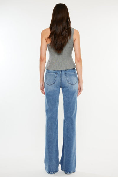 Explore More Collection - Kancan Ultra High Rise Cat's Whiskers Jeans