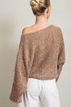 Explore More Collection - Loose Fit Knit Top