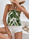 Explore More Collection - Printed Halter Neck Cami